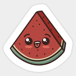 Watermelon Dodle Vegetable Sticker